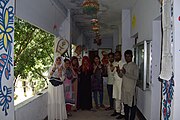 Participants at Wikipedia Education Program, Netrakona, Bangladesh.