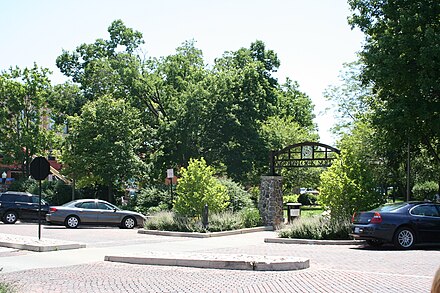 Entrance to the Square