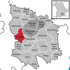 Lage der Gemeinde Zorneding im Landkreis Ebersberg