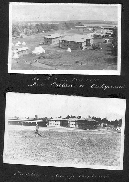 File:"84 C.T.S. Barracks, Lake Ontario in Background" (3328533217).jpg