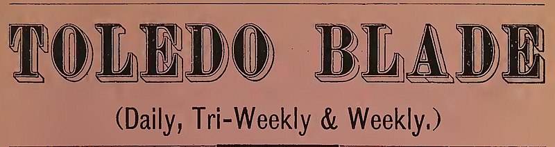 File:"Toledo Blade" 1868 ad - from, Scott's annual Toledo city directory (IA toledocitydir1868scot) (page 387 crop).jpg