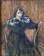 Madame Berthe Bady by Toulouse-Lautrec