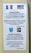 Minnesmerke over frigjøringen av Épône, i departementet Yvelines (stor versjon)