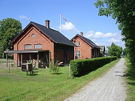 Het voormalige station