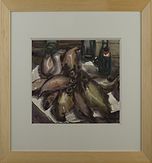 "Still life with a fish", (1970)