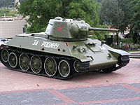 T-34 v Doněcku