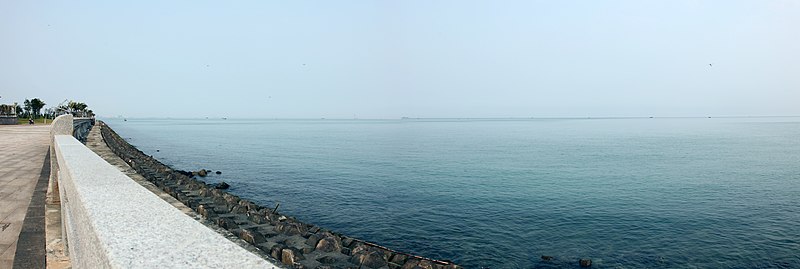 File:海南国际旅游岛——海口美丽沙的大海情怀（宽幅）（北向） - panoramio.jpg