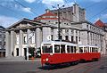 The historic motor car N with 4ND1 in Katowice