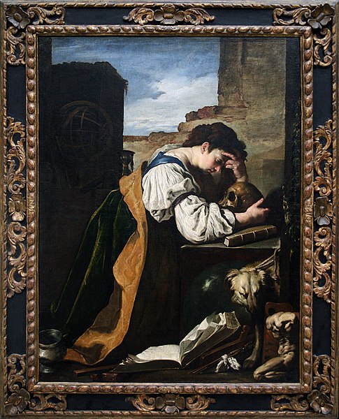 File:0 Melencholia - Domenico Fettti - INV 281 - Louvre.JPG