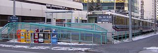 <span class="mw-page-title-main">10 Street SW station</span> Former light rail station in Calgary, Alberta, Canada