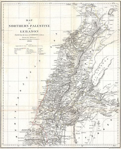 File:1856 Kiepert Map of Lebanon - Geographicus - Lebanon-kiepert-1856.jpg