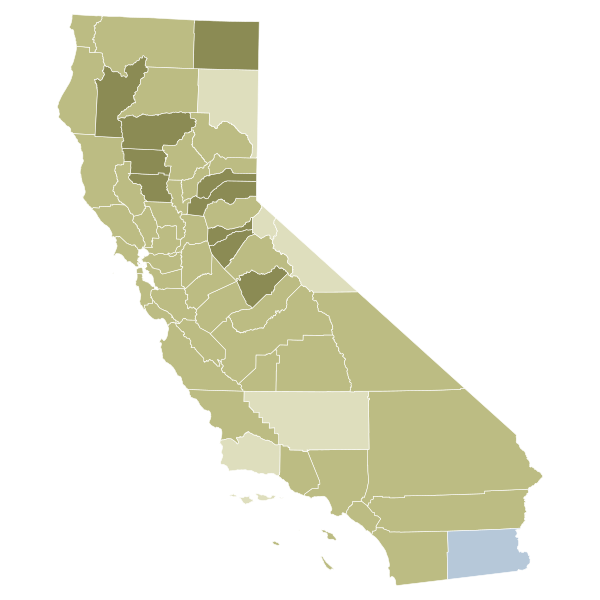 File:2008 California Proposition 7 results map by county.svg