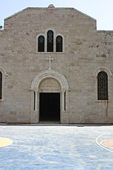 An old Christian church in Ramallah.