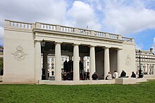 Exterior of the memorial in 2013. 2013-05-12 London RAF Bomber Command Memorial.jpg