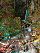 Cascade du Saut de la Truite, à Lepuix.