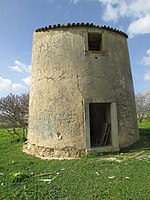 2017-02-05 Verfallene Windmühle in der Nähe von Alcantarilha Salzwiesen (4) .JPG