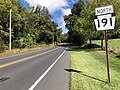 File:2022-09-28 12 48 11 View north along Pennsylvania State Route 191 (Roseto Avenue) just north of Fox Gap Avenue in Washington Township, Northampton County, Pennsylvania.jpg