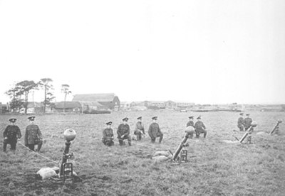 2-inch mortar trials, 1917
