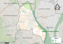 Sites Natura 2000 sur le territoire communal.