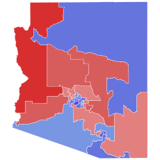 State legislative districts results AZ 2022 GOV SLD.svg