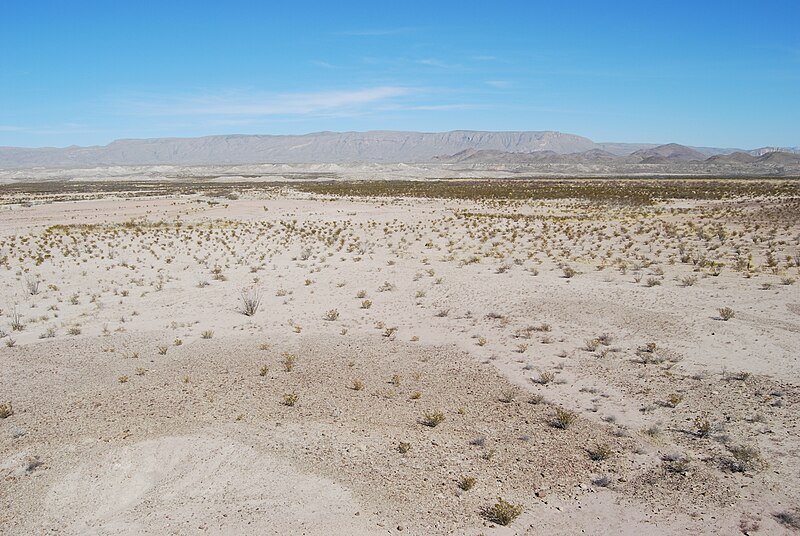 File:A view across the desert landscape of Big Bend National Park, Texas.jpg