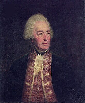 Captain Robert Roddam, Greenwich's third and final British commander Admiral Robert Roddam.jpg