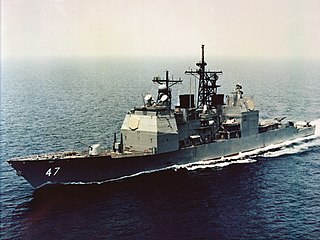 <i>Ticonderoga</i>-class cruiser class of US guided missile cruisers