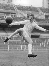 Agne Simonsson i Real Madrid, 1961.