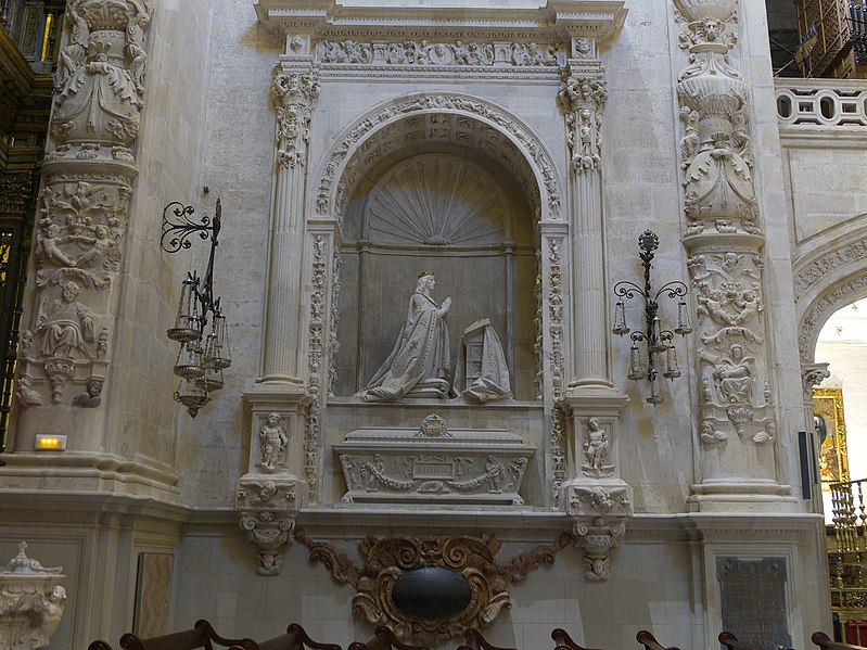 File:Alfonso X de Castilla. Sepulcro.jpg