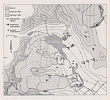 Soil temperature recordings, refraction seismic and DC-geoelectric soundings confirm that Tarfala area shows widespread permafrost occurrences above 1100 m a.s.l. Alpine permafrost in Scandinavia 07.jpg