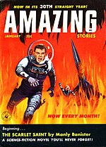 Amazing Stories cover image for January 1956