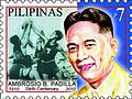 Ambrosio Padilla 2010 stamp of the Philippines.jpg