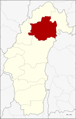 District location in Phetchabun province