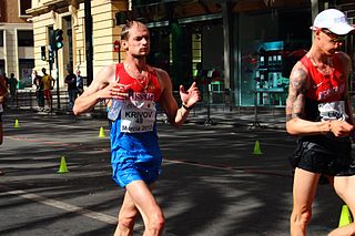 Andrey Krivov Russian racewalker