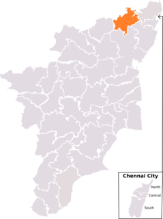 Arakkonam (Lok Sabha constituency) Lok Sabha Constituency in Tamil Nadu