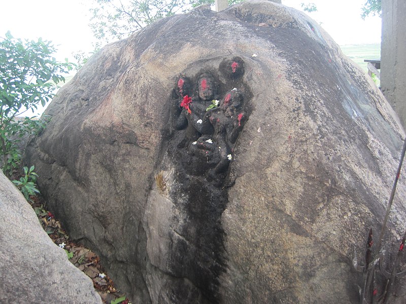 File:Archeological relics at Kashohila hill near Mayong village, Assam.jpg