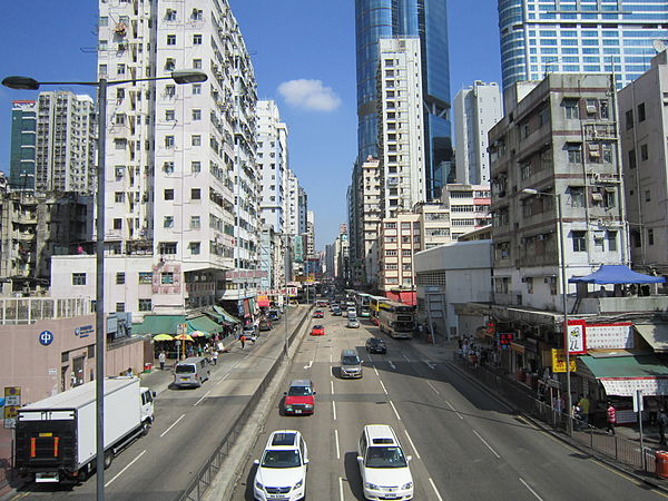 Western end of Argyle Street, looking east.