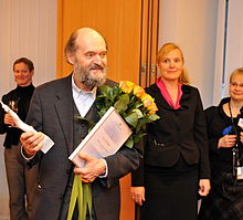 Pärt at the Estonian Foreign Ministry in 2011