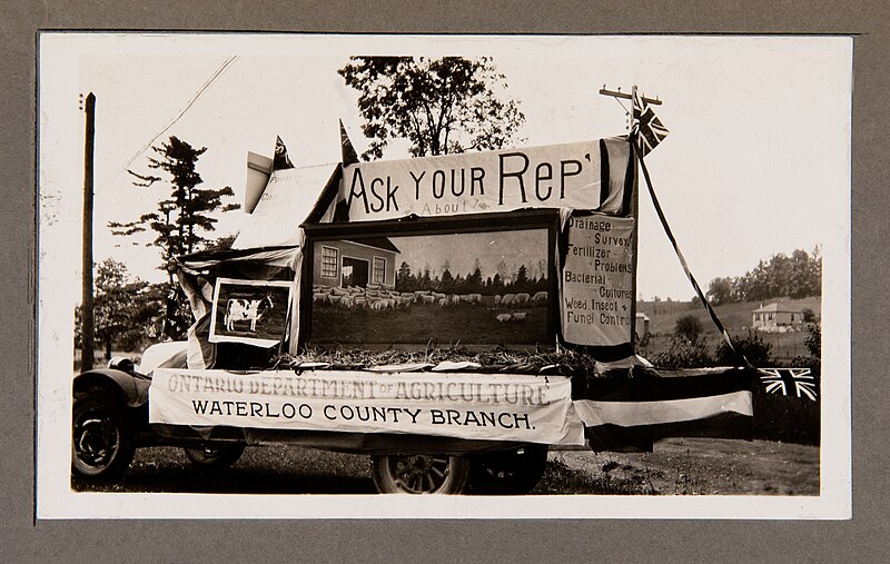 File:Ask Your Rep About Ontario Department of Agriculture, Waterloo County Branch (I0032915).jpg