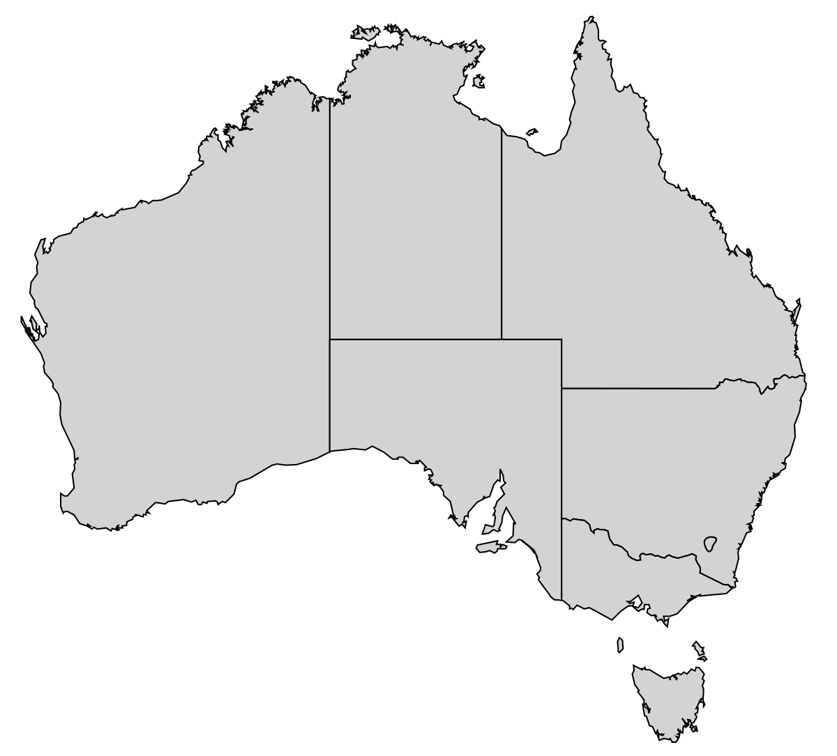 australian states