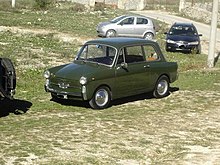 Sitzbezug Satz Ocker Vorne, Autobianchi Bianchina