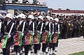 Azerbaycan Cumhuriyet Bayramı geçit töreninde Azerbaycan askerleri