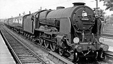 30860 Lord Hawke at Basingstoke in 1959. Basingstoke Bournemouth - Birkenhead express geograph-2680904-by-Ben-Brooksbank.jpg