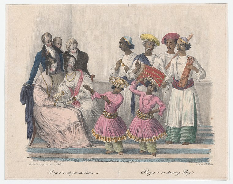 File:Bayees or Dancing Boys; from Twenty four Plates Illustrative of Hindoo and European Manners in Bengal MET DP879354.jpg
