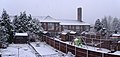 2013-01-14 10:49 Snow falling in Beeston.