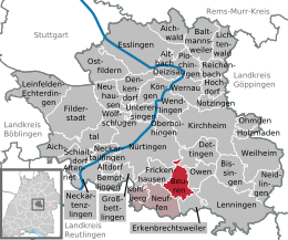 Beuren - Localizazion