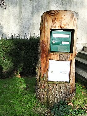 Maiboxes in the Montsouris Park, Paris