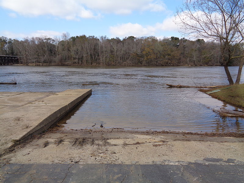 File:Boat ramp to Flint River, Bainbridge.JPG