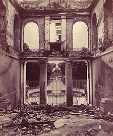 Սեն Կլու ամրոցի ավերակներ, 1871
