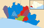 Thumbnail for File:Brighton and Hove City Council election 2007 map.svg